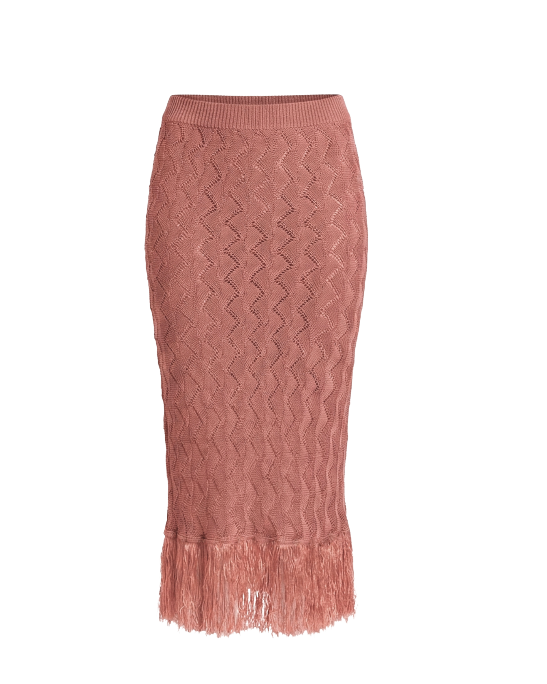 LORENZO SKIRT ROSEWOOD PINK TEXTURE