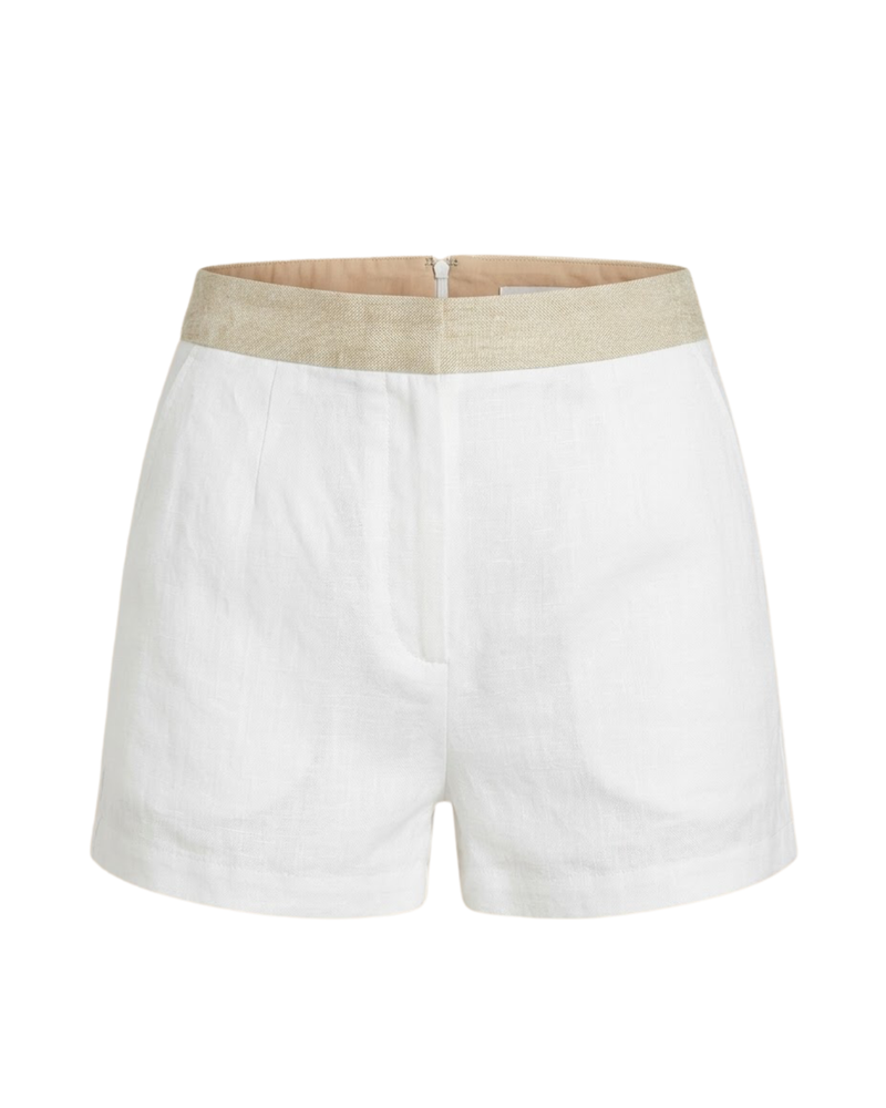 BORGES SHORT IVORY