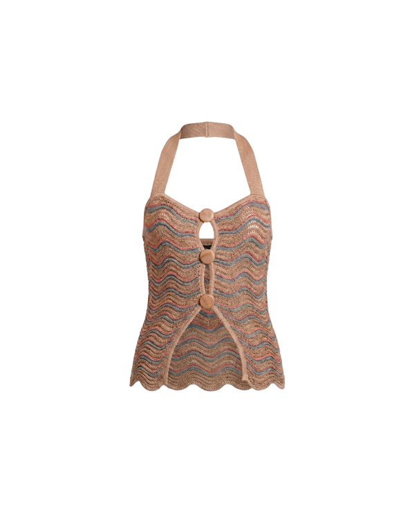 AMARI TOP GLACIER BLUE