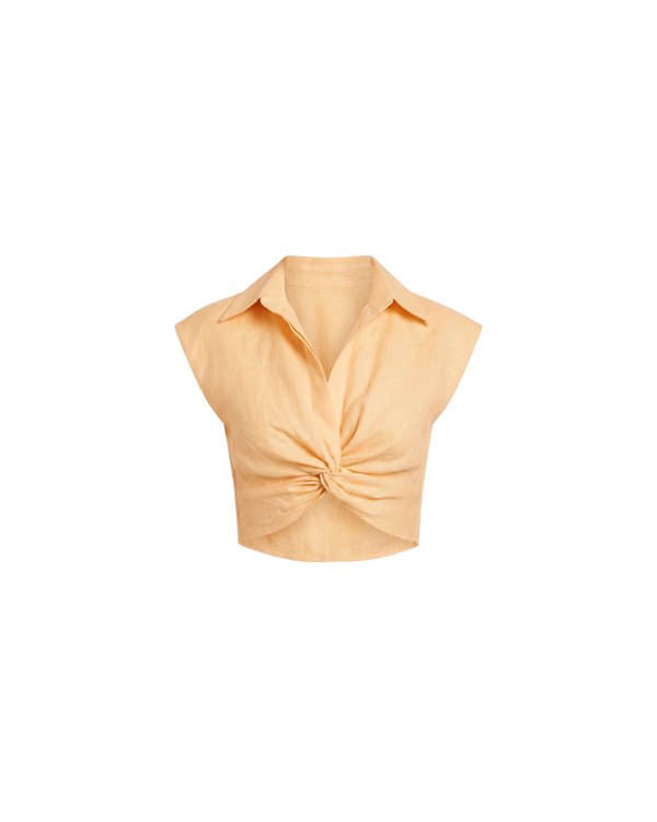 AMANDA TOP BUTTER YELLOW