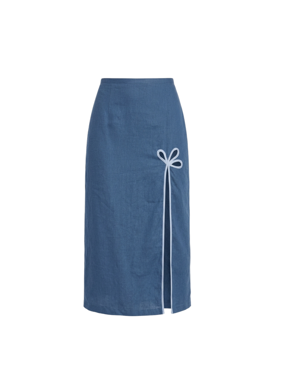 AYLA SKIRT NAUTIC BLUE