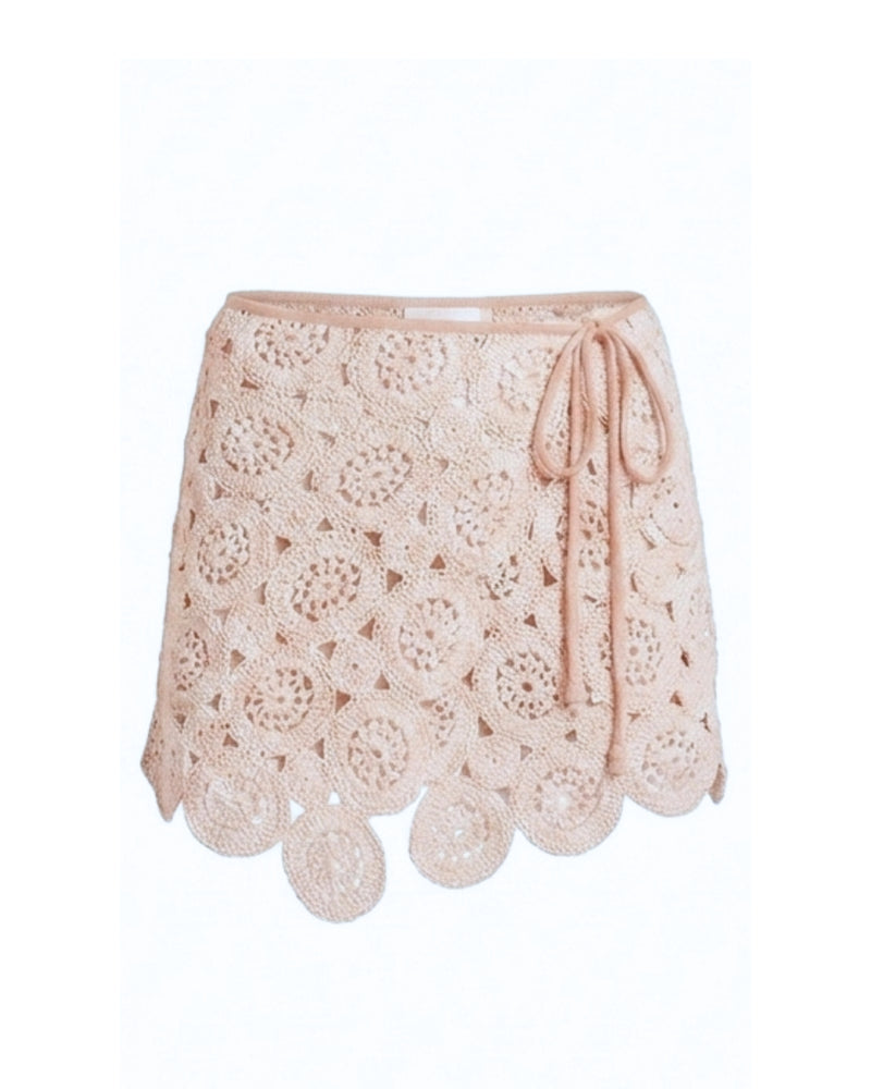 NICA SKIRT NATURAL ECRU