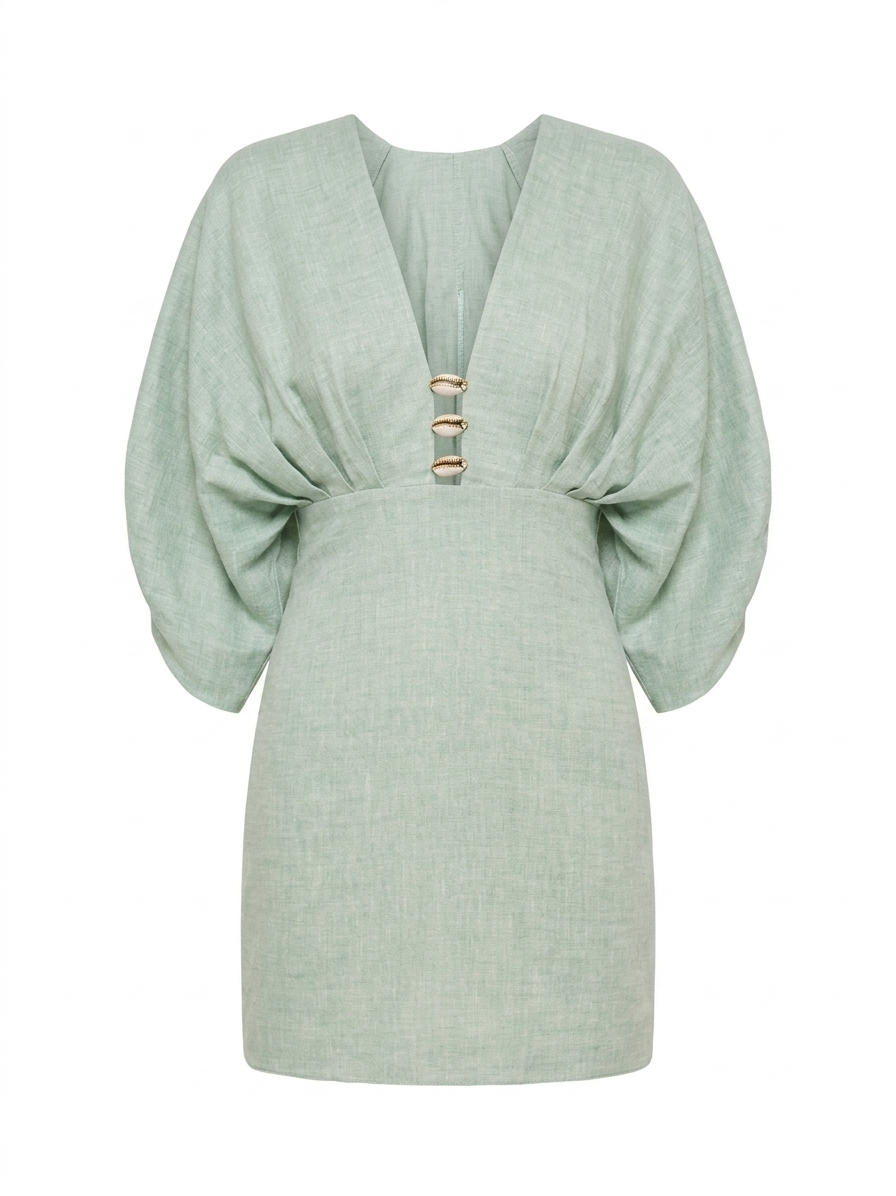 ABELLA DRESS SEAFOAM GREEN