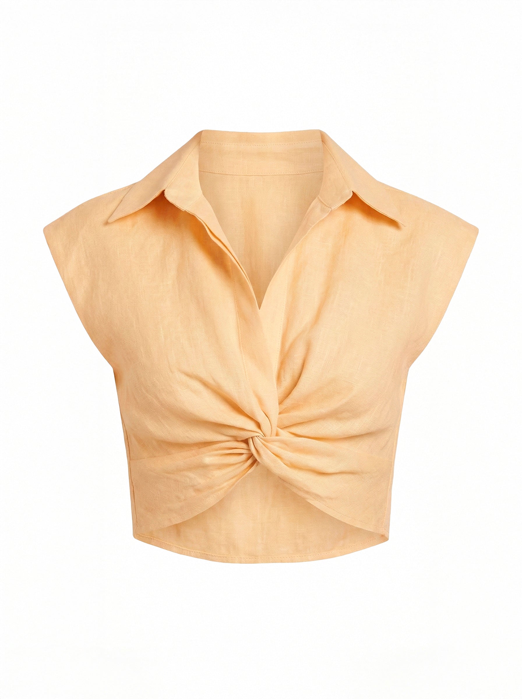 AMANDA TOP BUTTER YELLOW