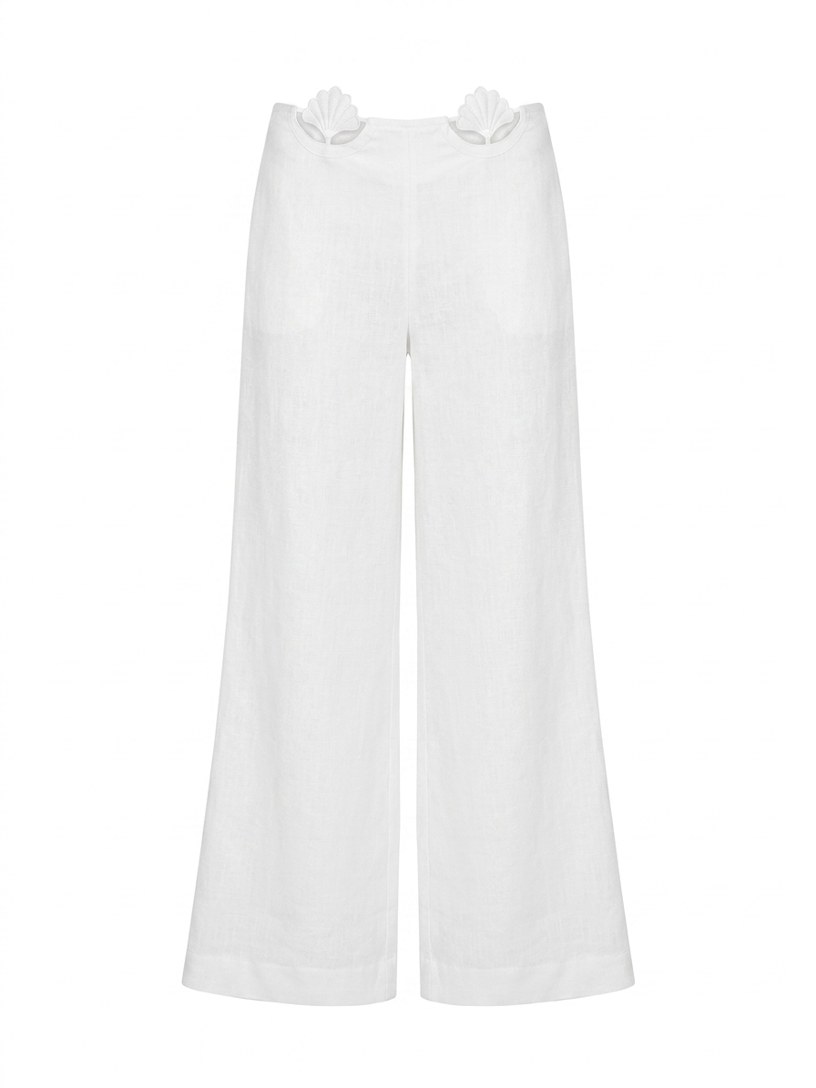 AMELIE PANT IVORY