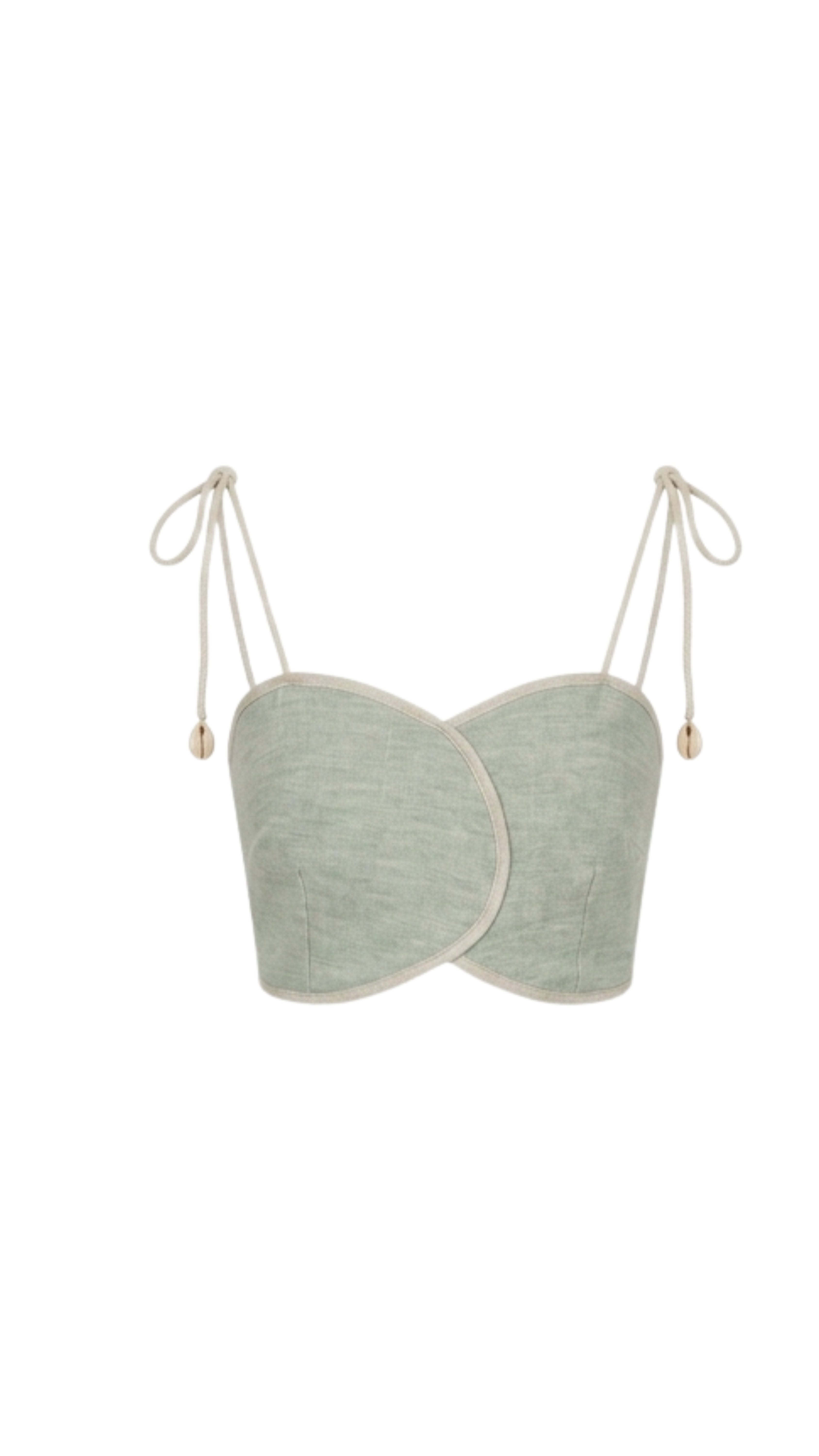 AVEIRO TOP SEAFOAM GREEN