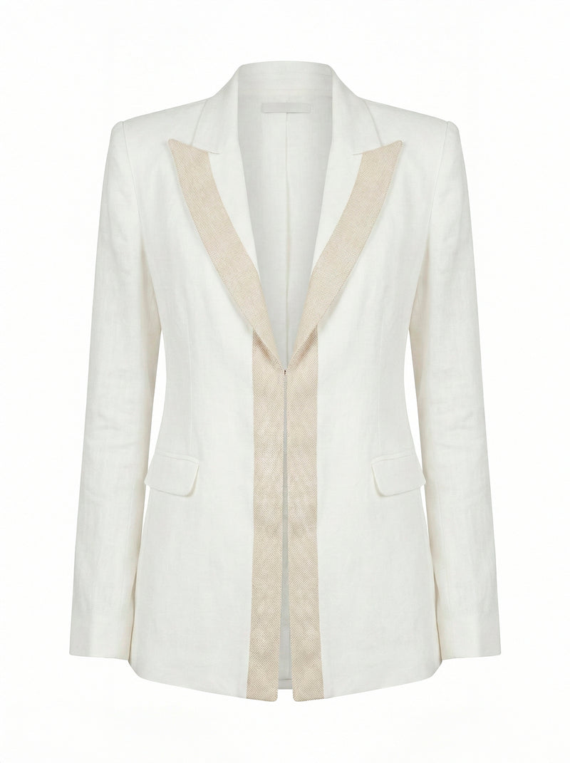 BORGES BLAZER IVORY