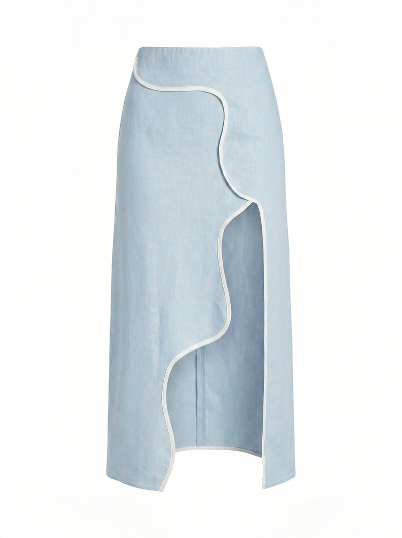 CECI SKIRT BABY BLUE