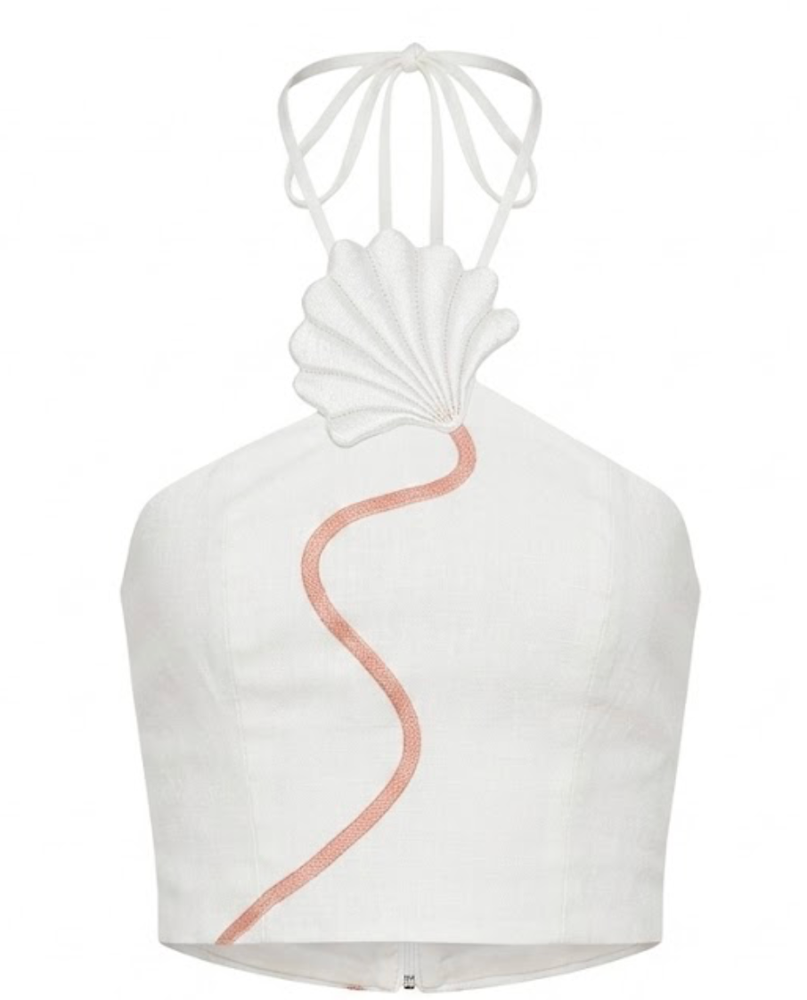 LEIA TOP IVORY