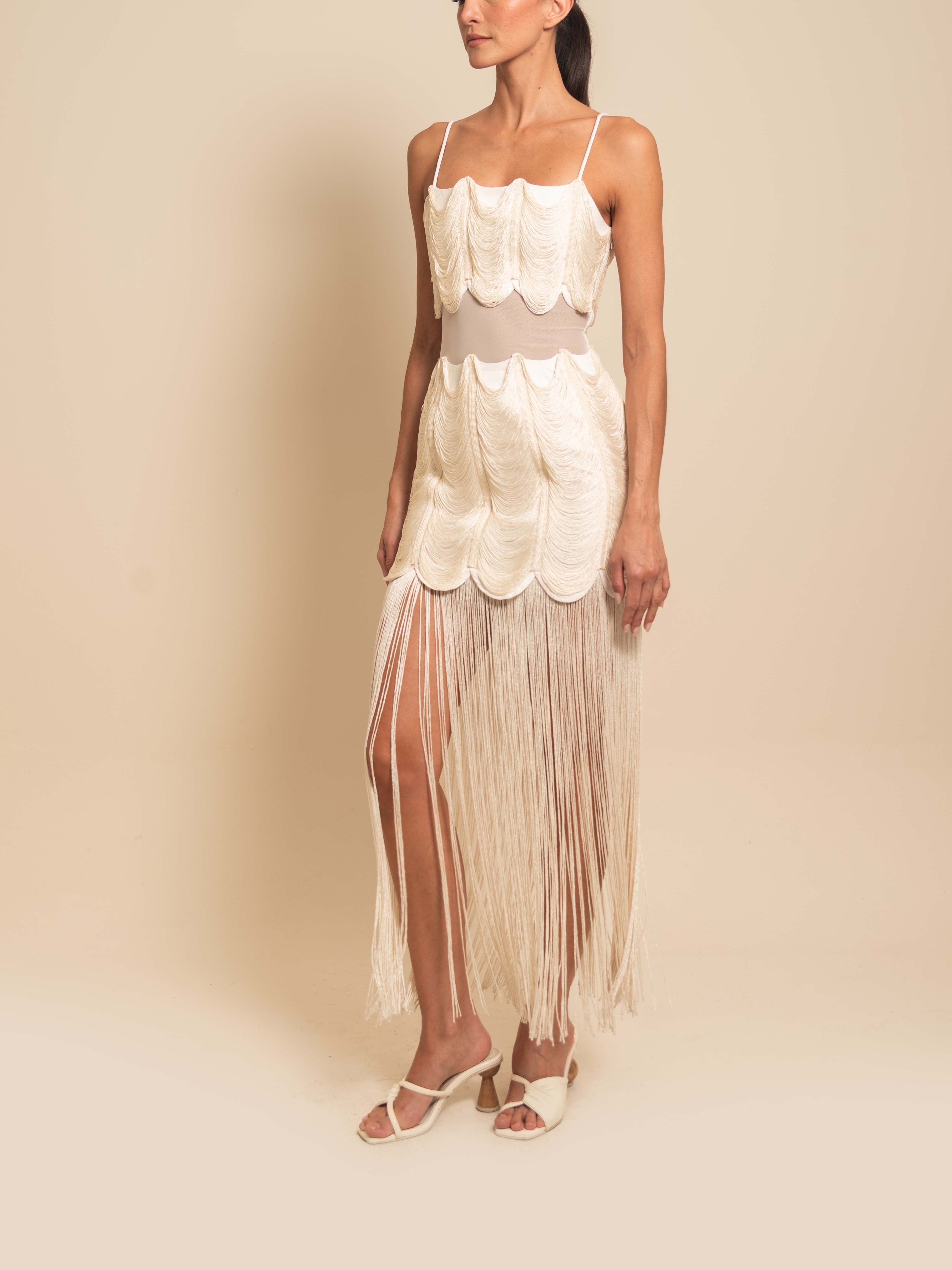 BLAKE DRESS IVORY