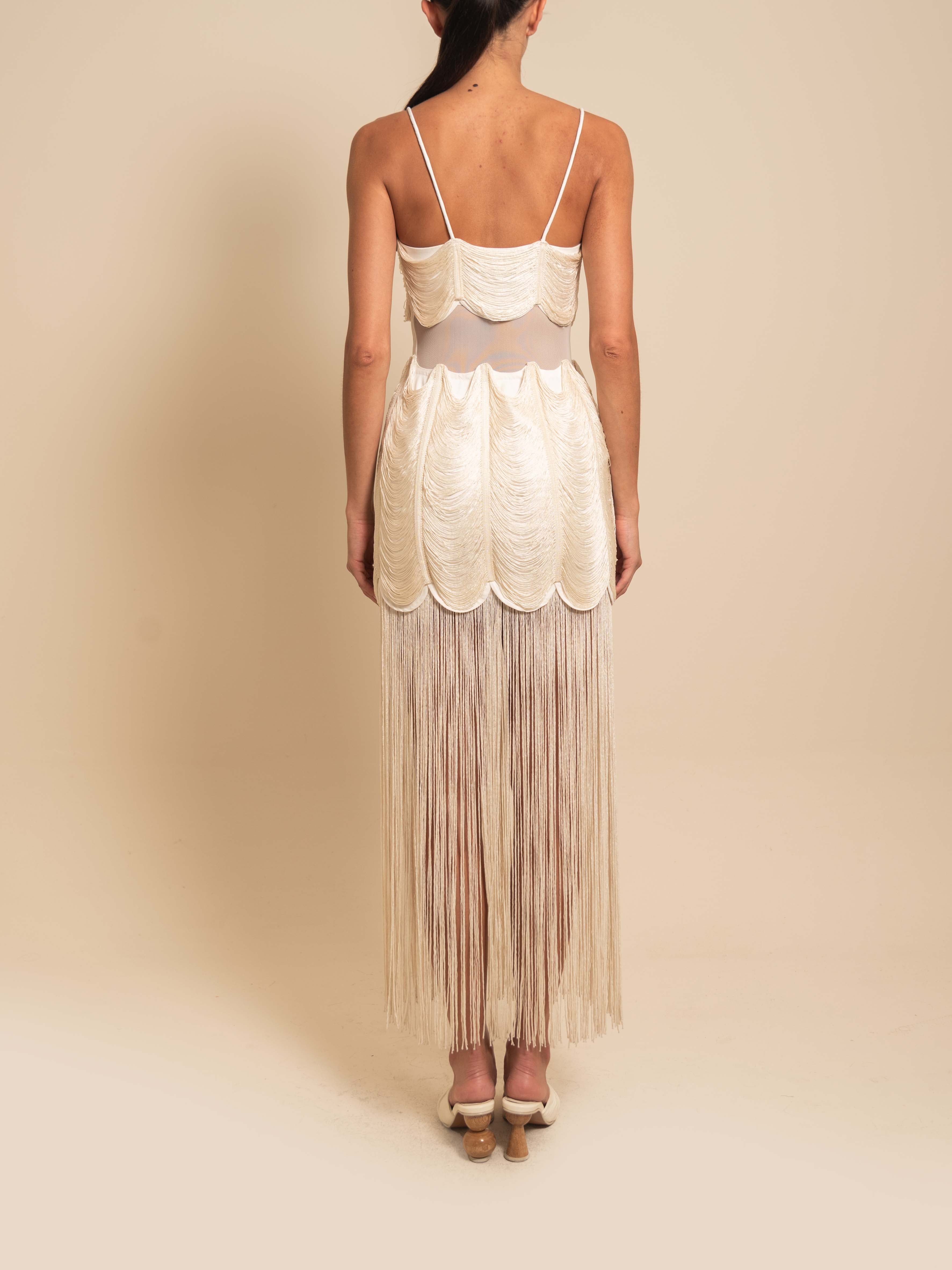 BLAKE DRESS IVORY
