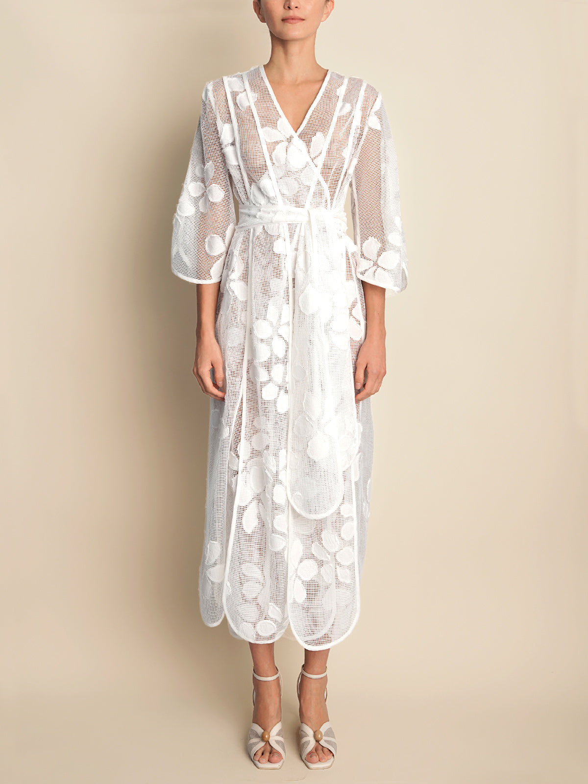 CALLISTA KIMONO IVORY