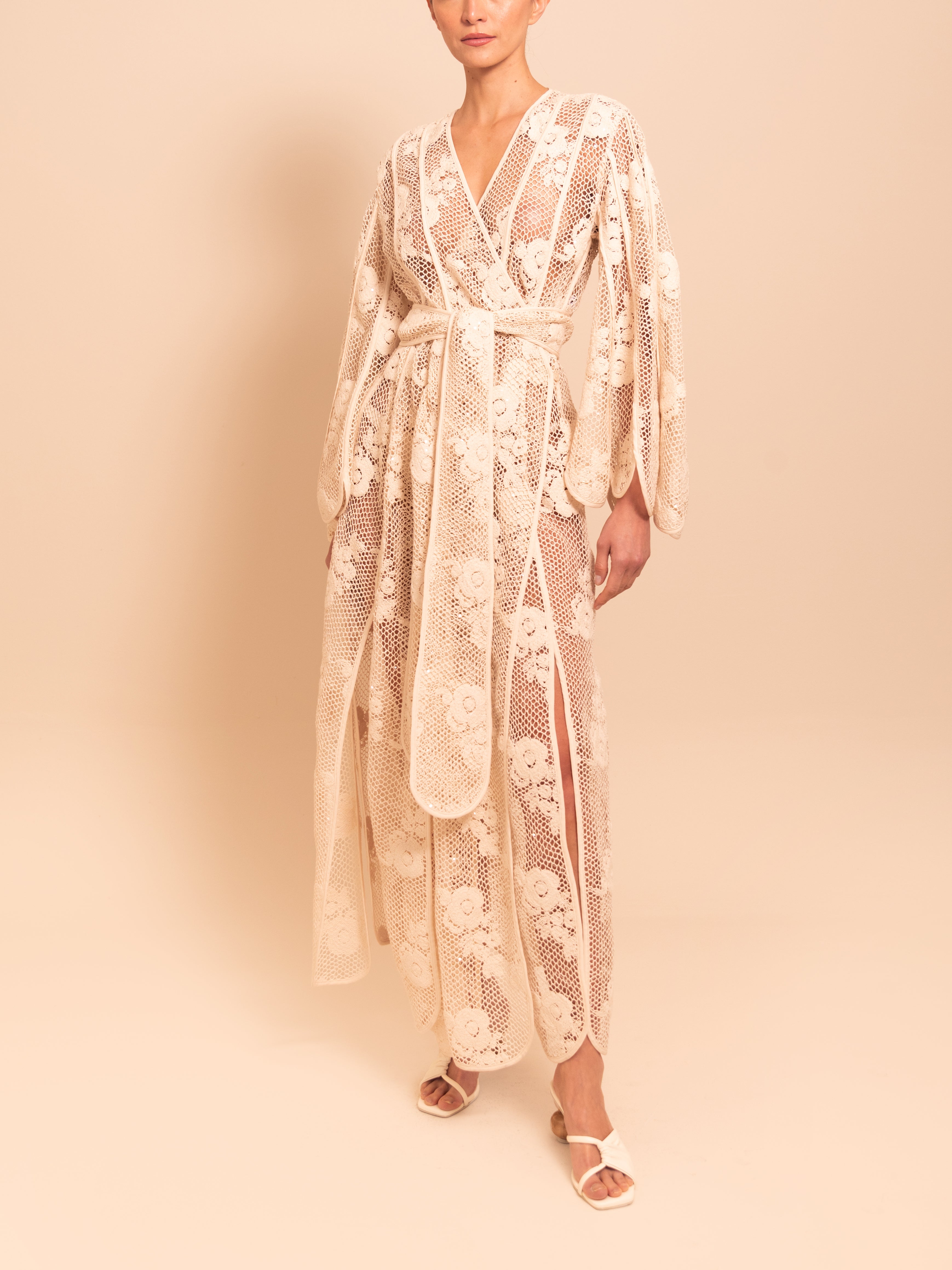 CALLA KIMONO ECRU