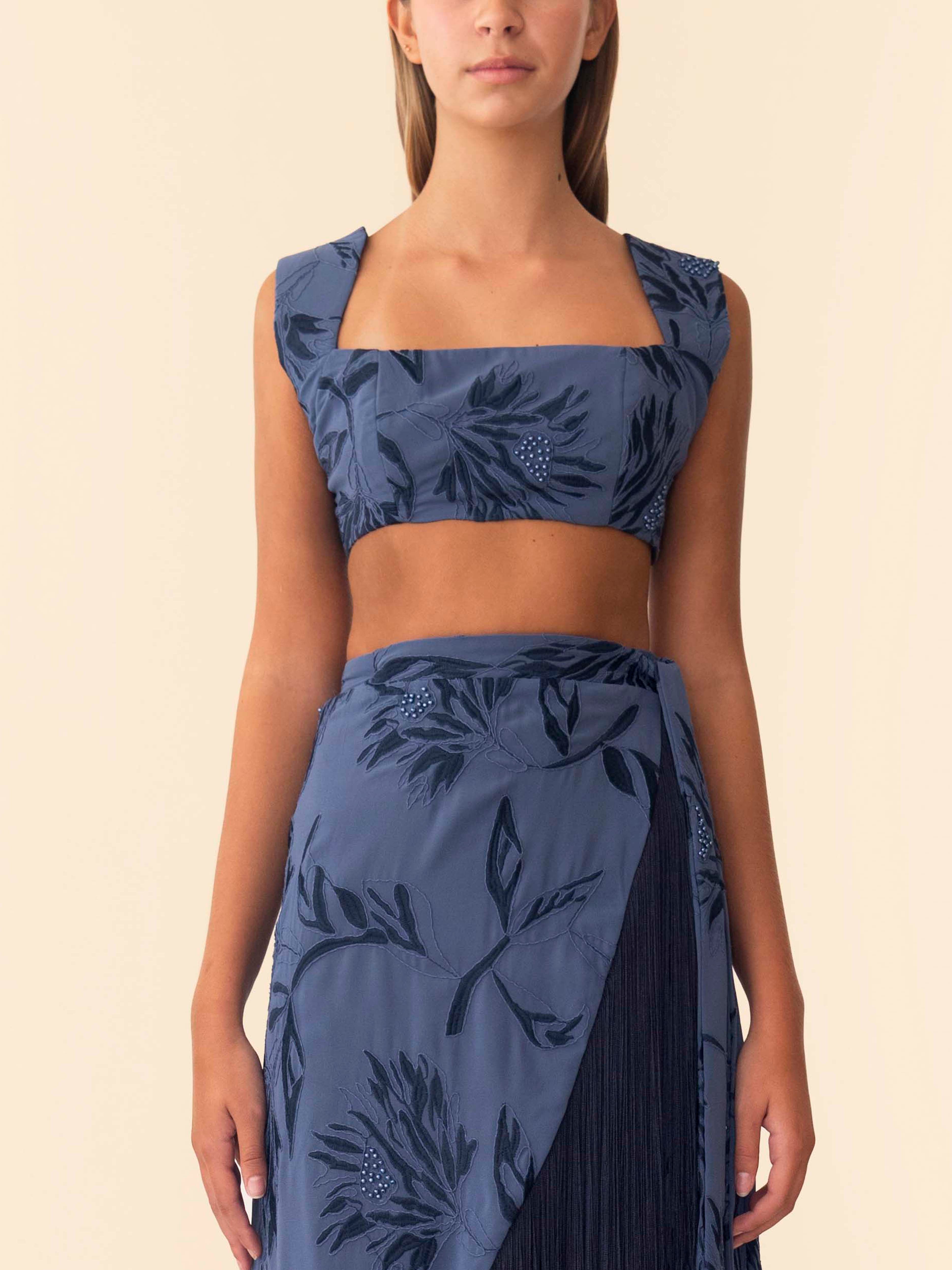 CORA TOP NAVY BLUE