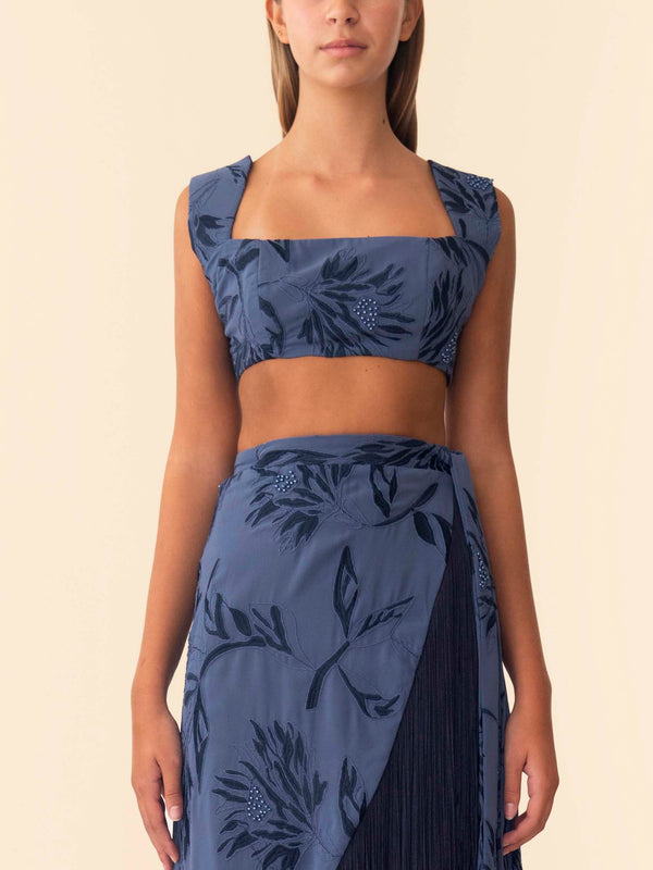 CORA TOP NAVY BLUE