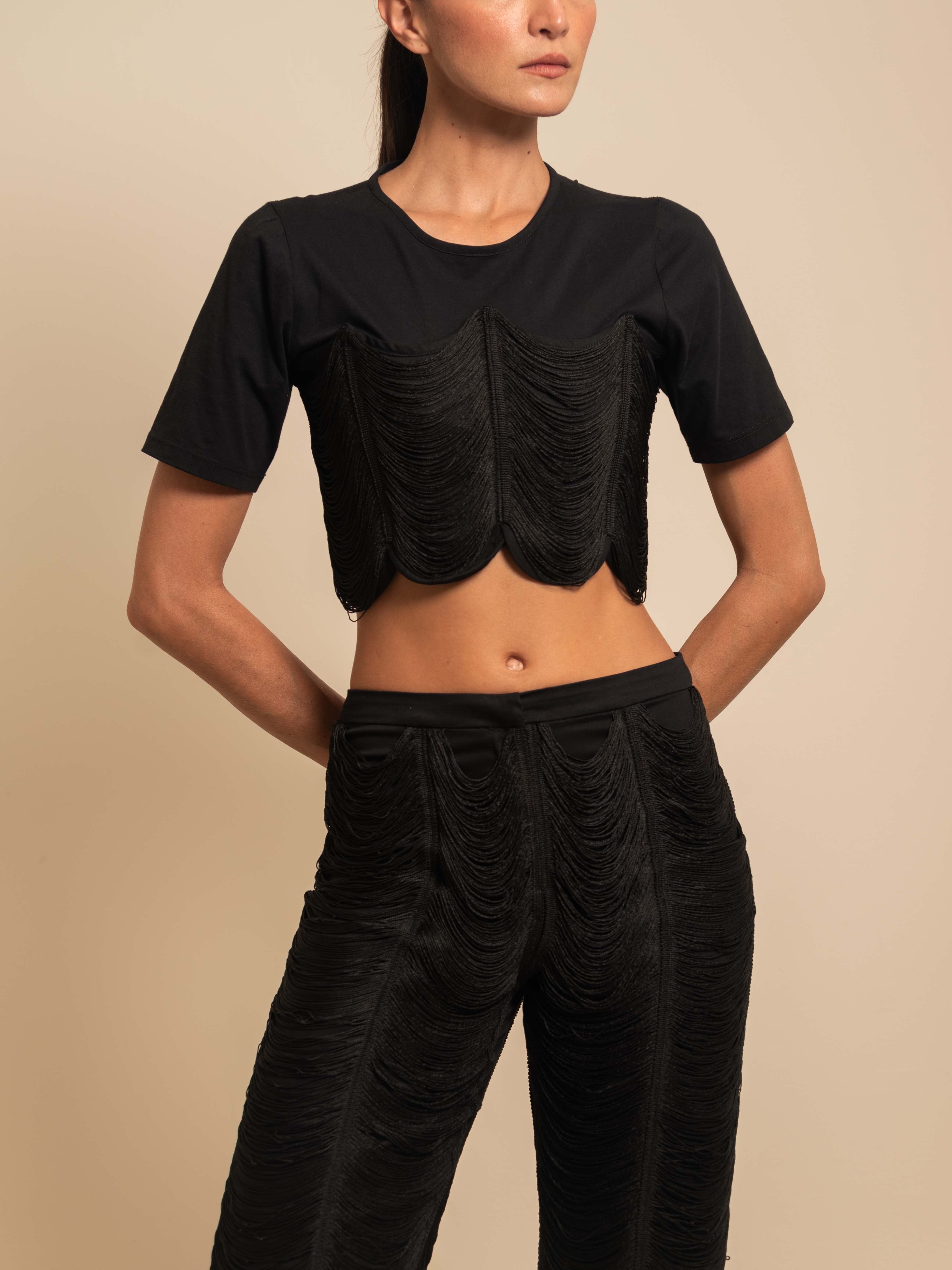 IRIS TOP BLACK