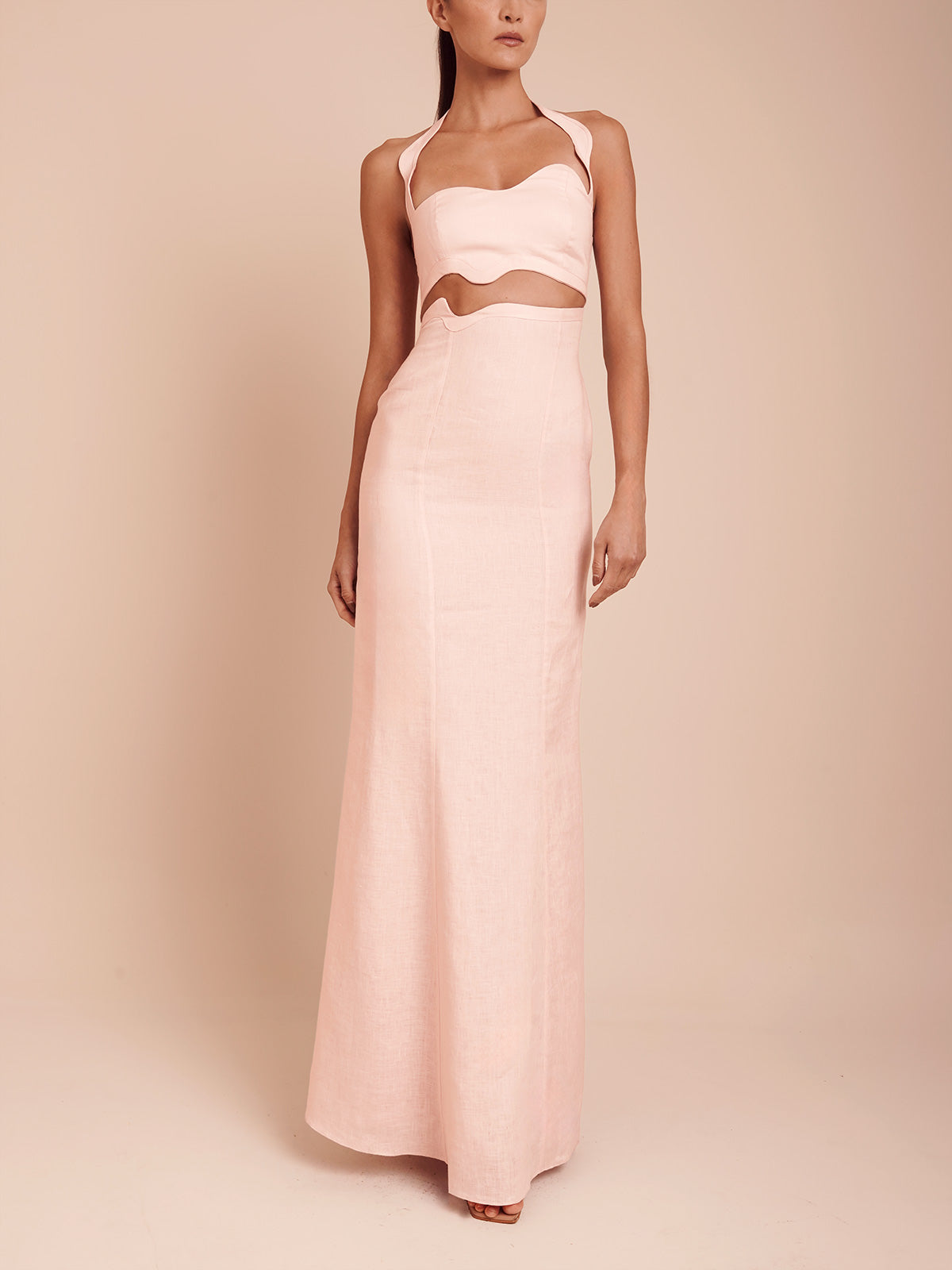 KANSAS DRESS BALLET PINK