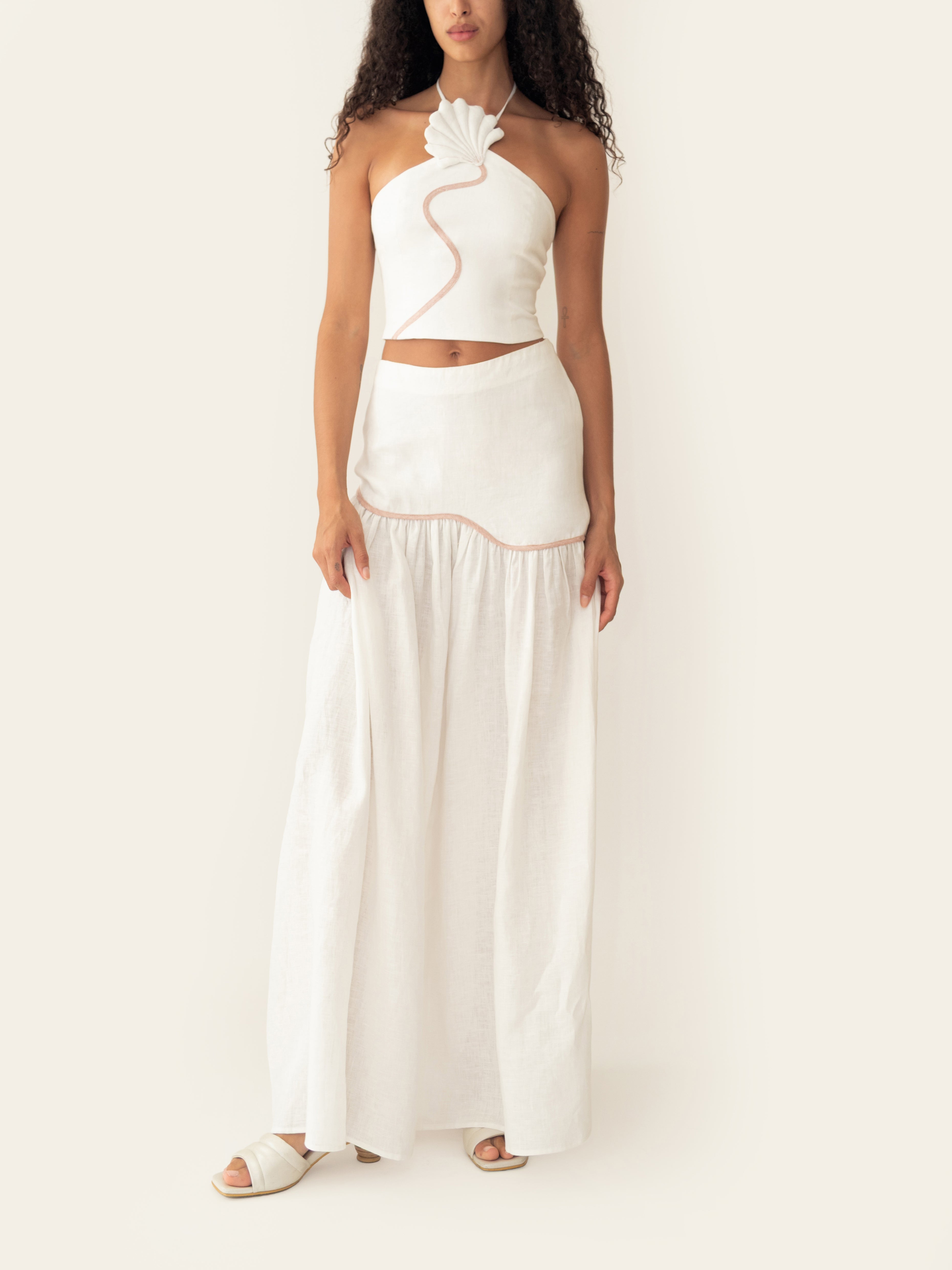 LEIA TOP IVORY