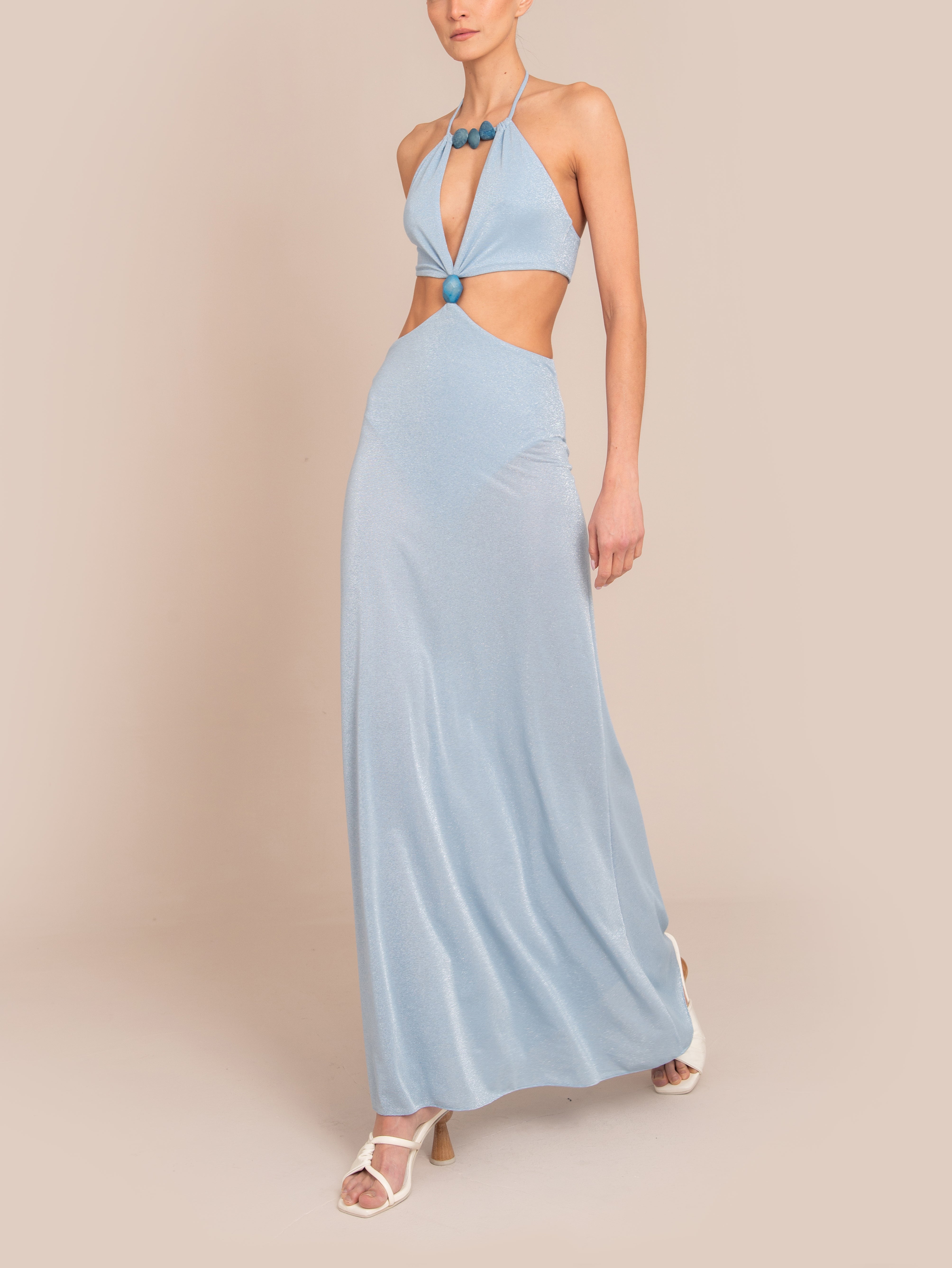LORRAINE DRESS ACQUA