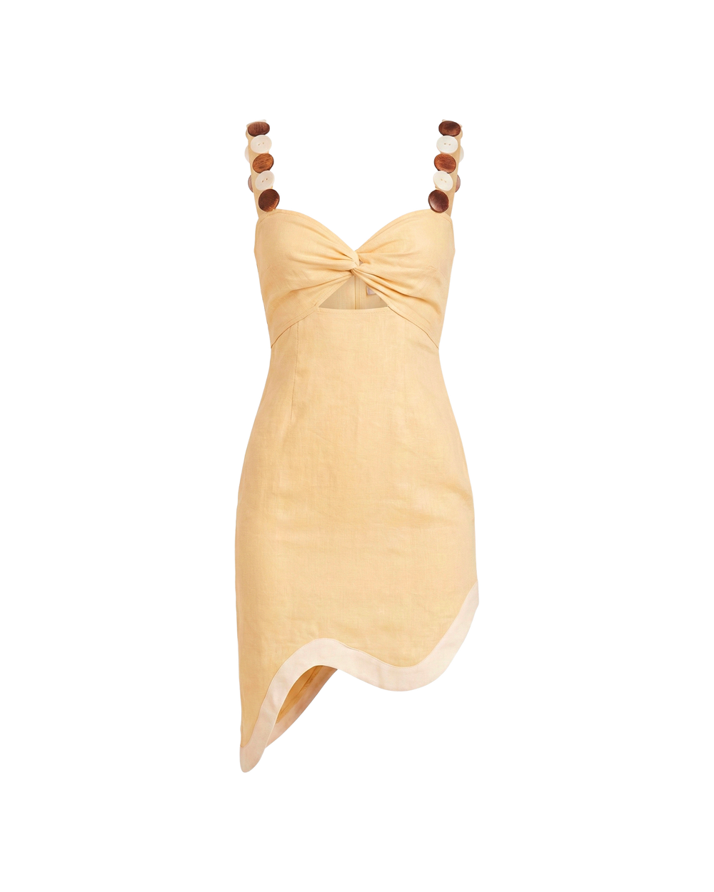 MAR DRESS BUTTER YELLOW