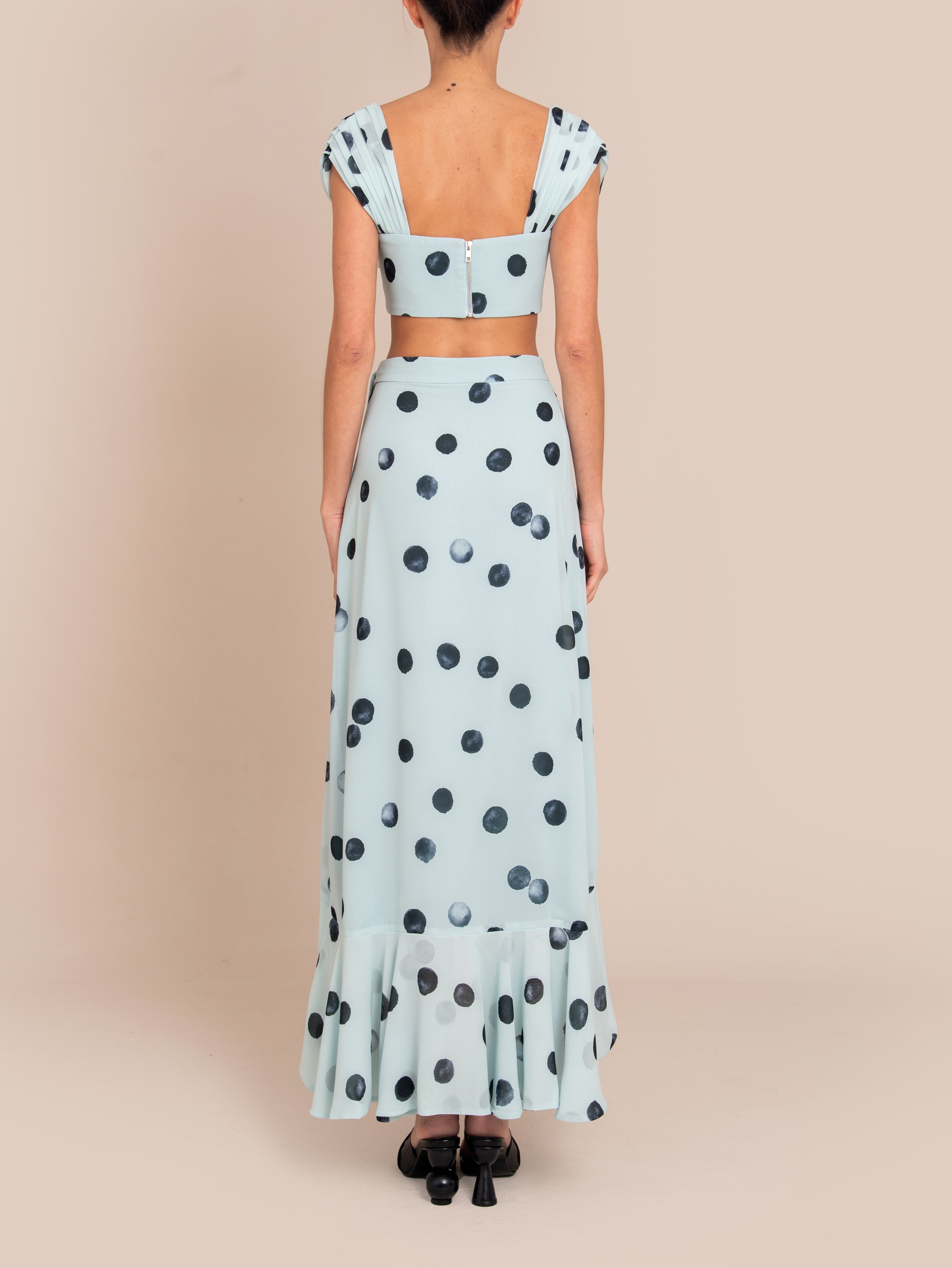 MASAI SKIRT BLUE DOTS