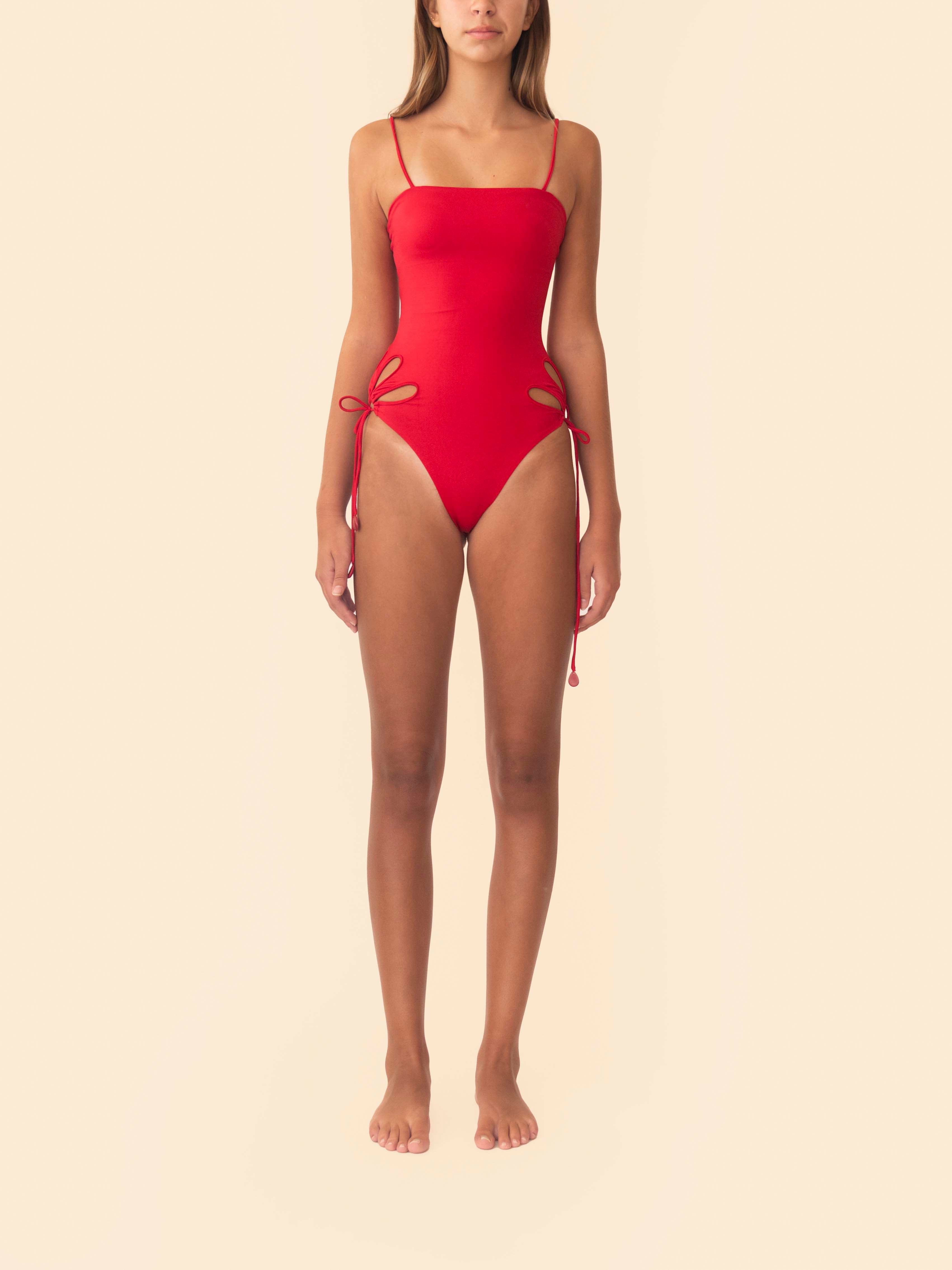 NAIA MAILLOT RASPBERRY