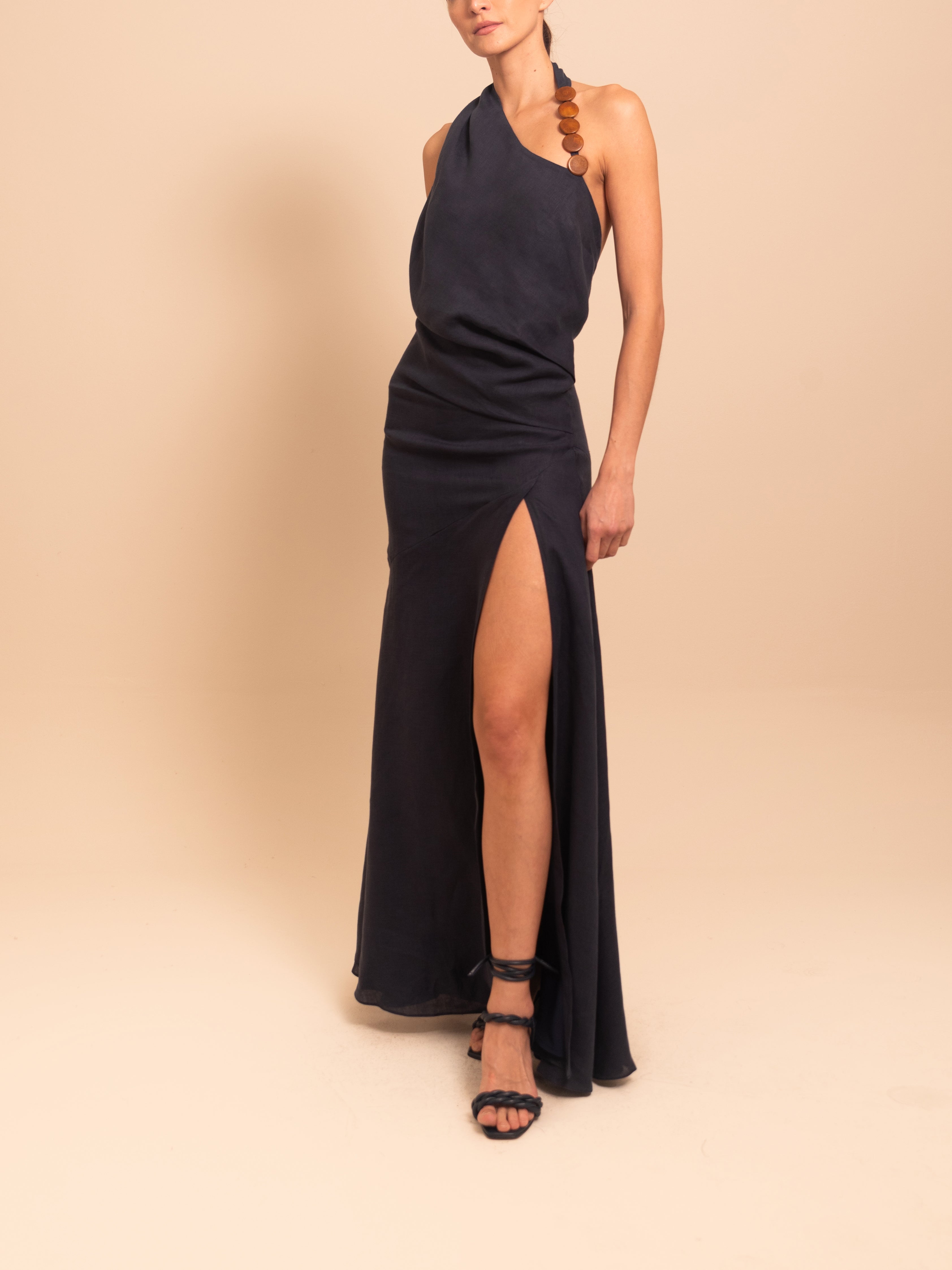 PIA DRESS NAVY