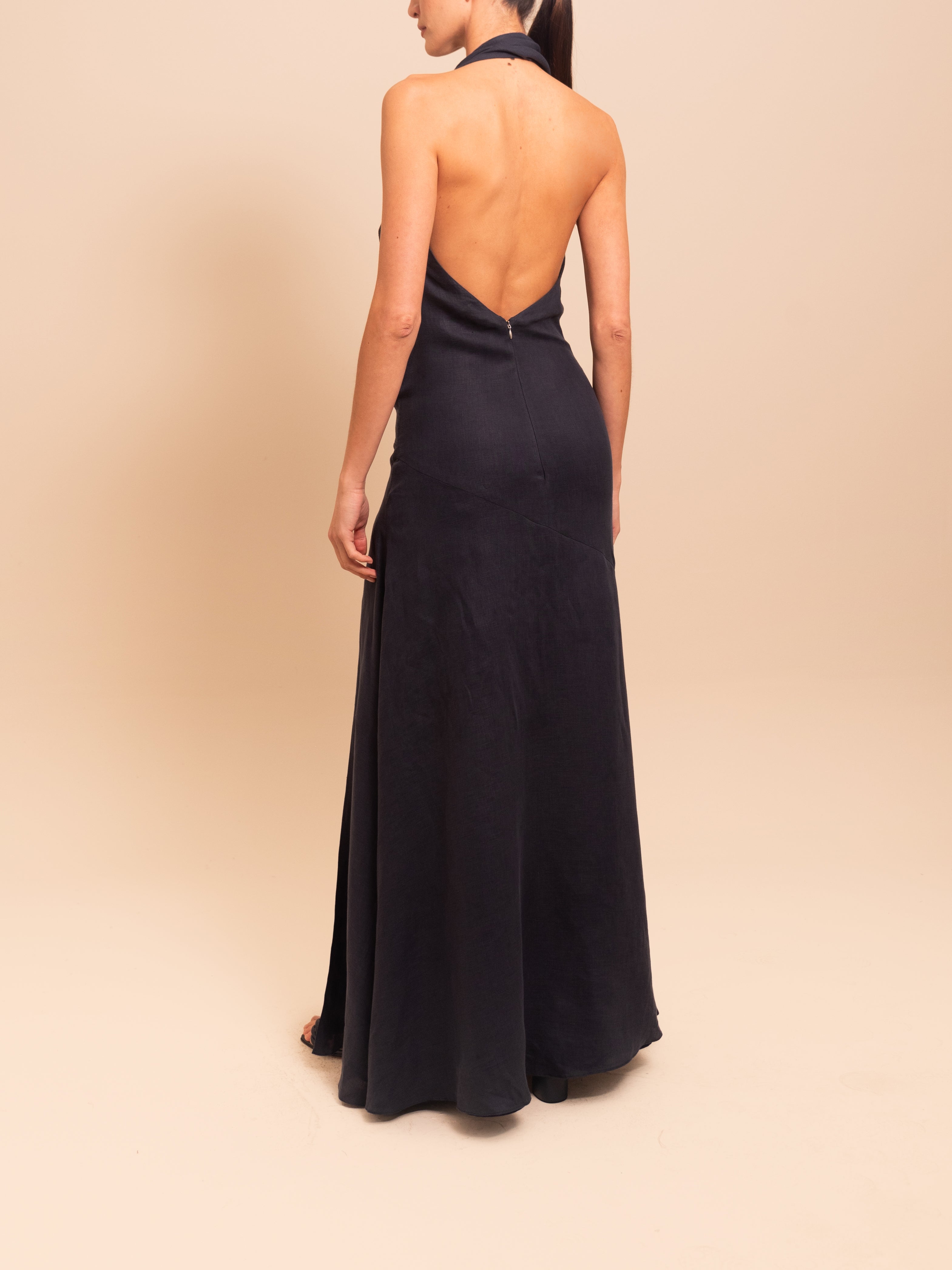 PIA DRESS NAVY