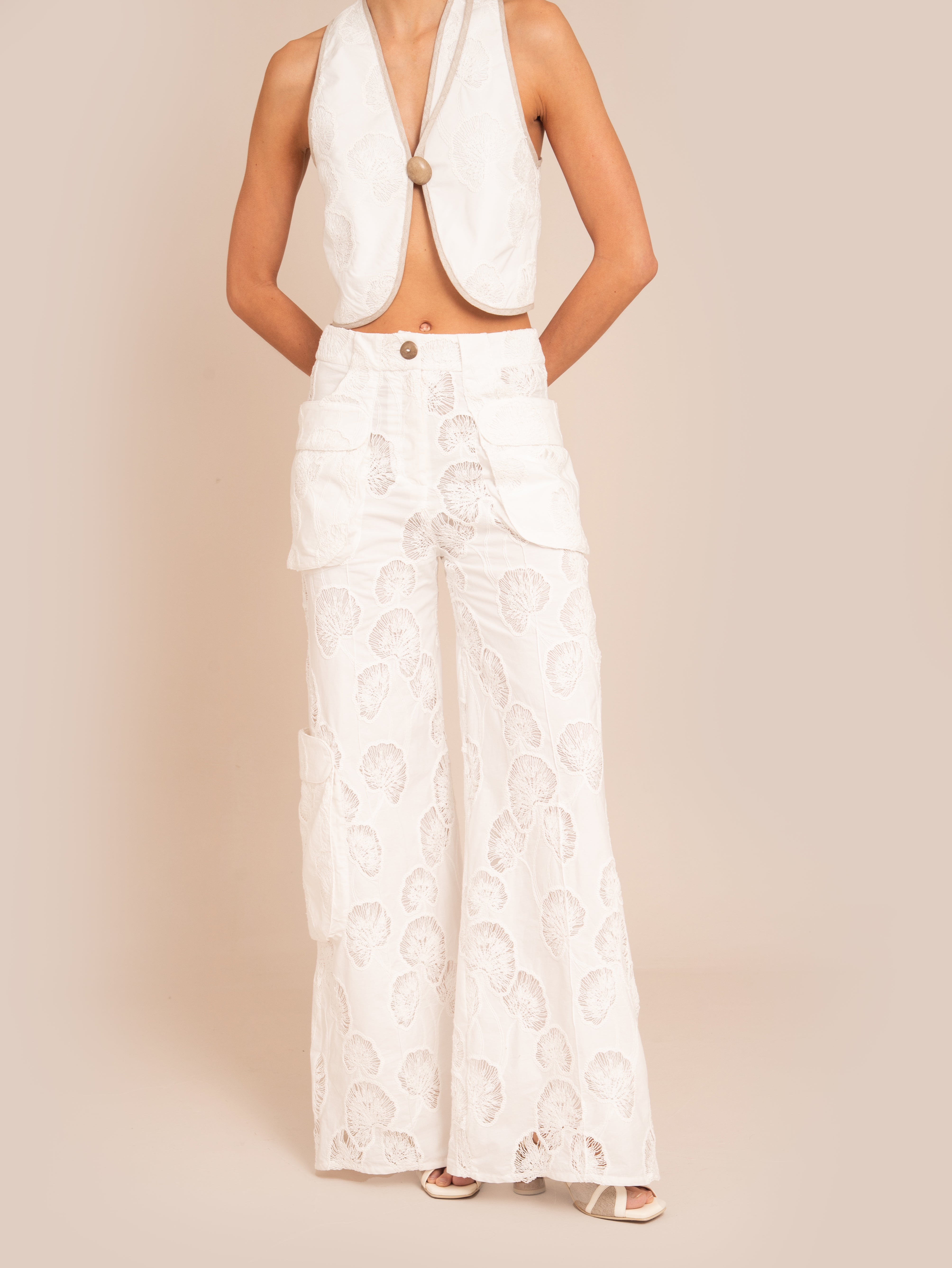 ROCHA PANT IVORY