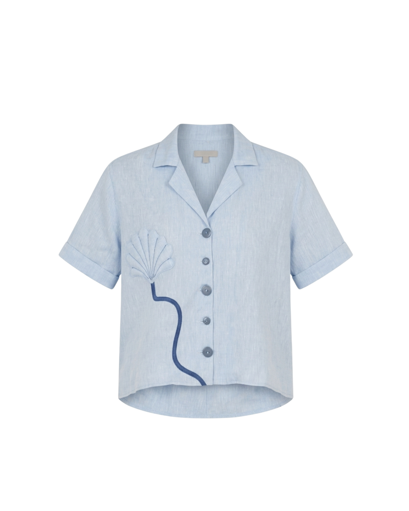 SACHA SHIRT WAVE BLUE