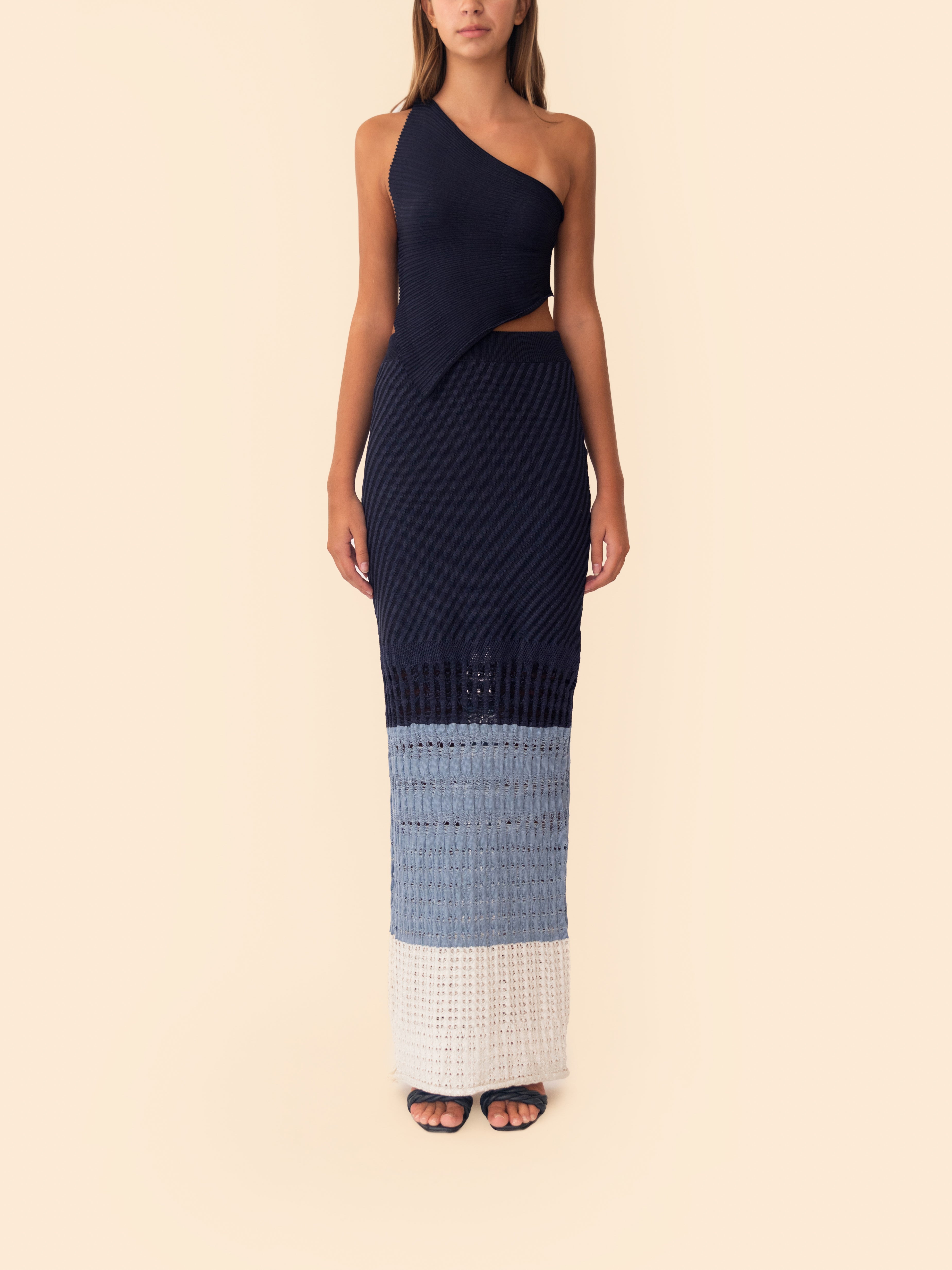 TOPANGA TOP NAVY