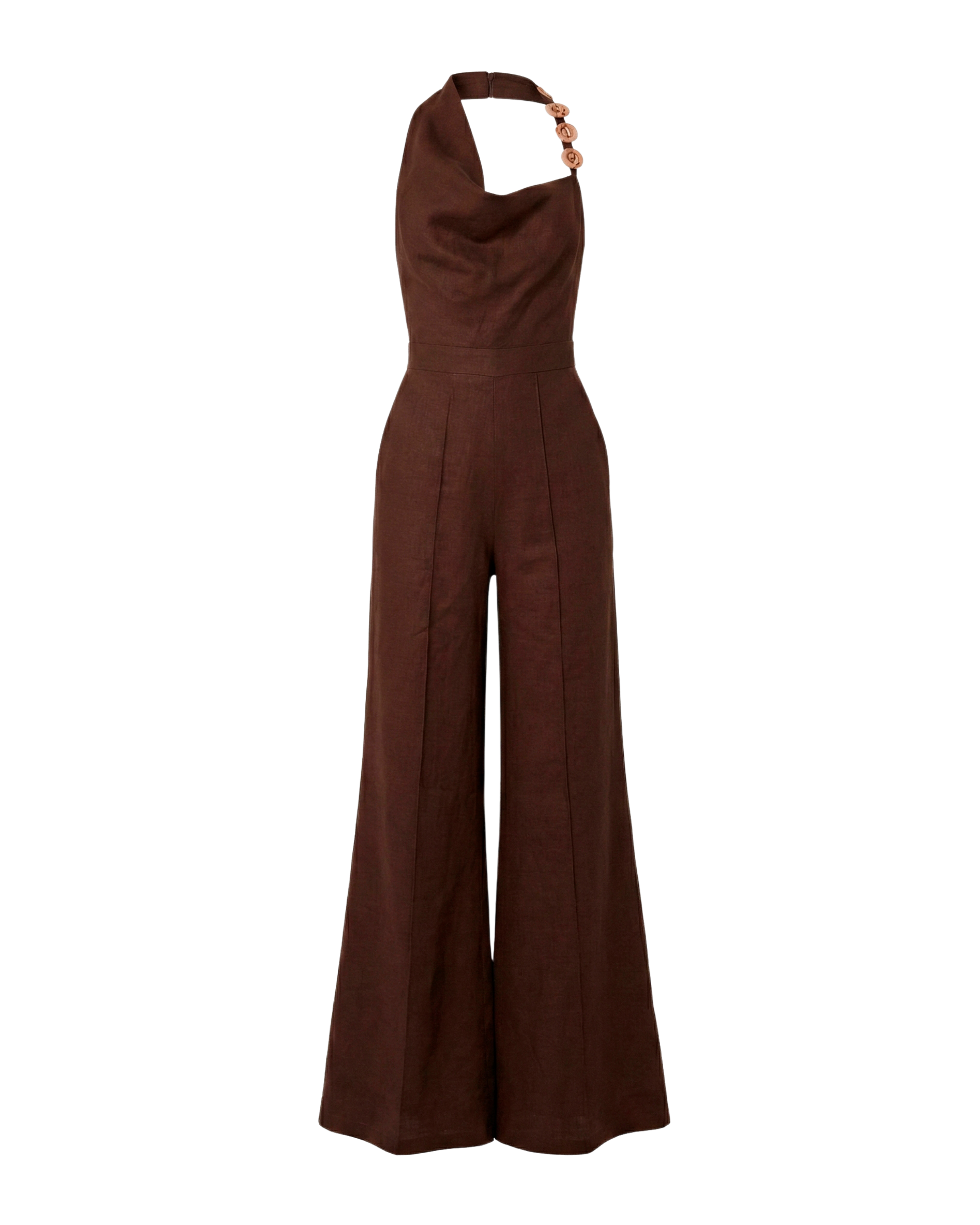 ZANE JUMPSUIT UMBER BROWN