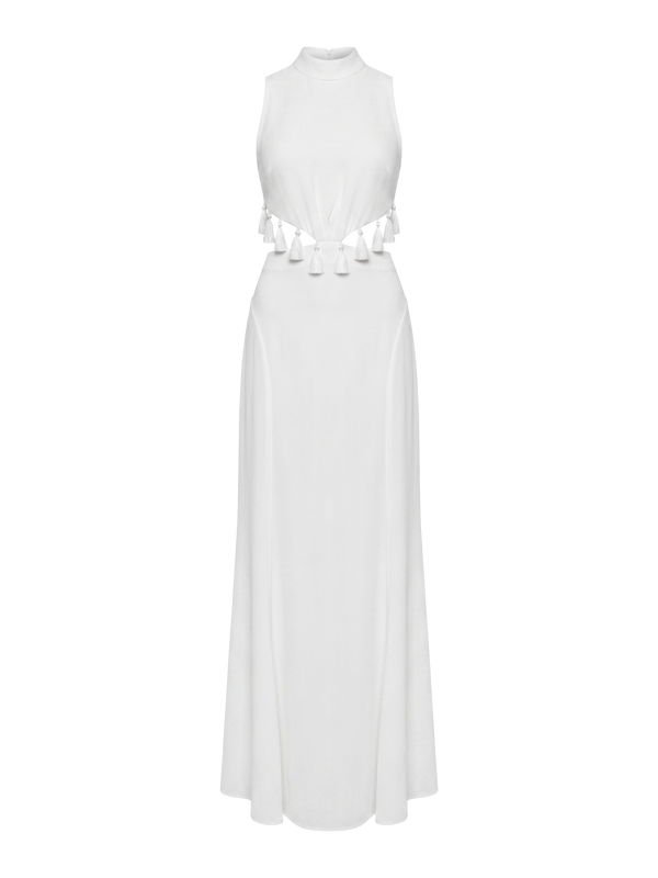 SOLIN DRESS IVORY